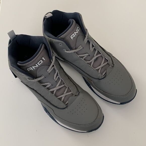 And1 Other - AND1 Men’s Basketball Gray Sneakers Size 12